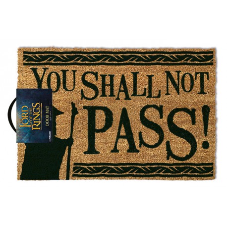 Door mat You shall not pass! Gandalf