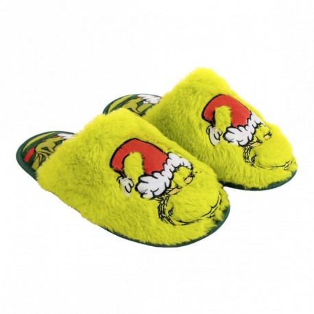 ZAPATILLAS DE CASA ABIERTA THE GRINCH