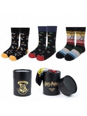 Ensemble de 3 chaussettes Harry Potter