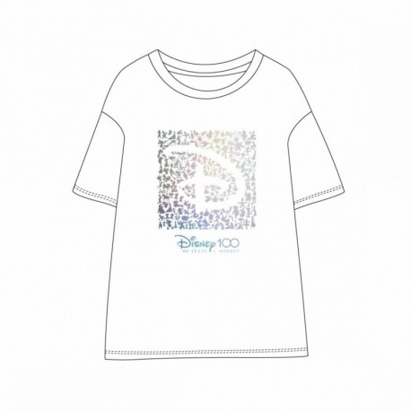 CAMISETA CORTA SINGLE JERSEY DISNEY 100