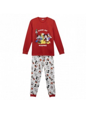 PIJAMA LARGO SINGLE JERSEY MICKEY