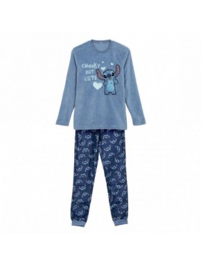 PIJAMA LARGO CORAL FLEECE STITCH