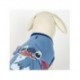 SUDADERA PARA PERRO APLICACIONES COTTON BRUSHED STITCH