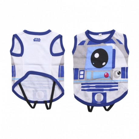 CAMISETA PARA PERRO SINGLE JERSEY STAR WARS R2-D2