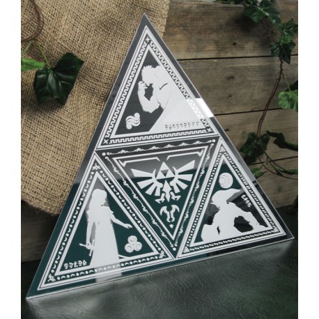 Espelho Triforce de Zelda para colecionadores