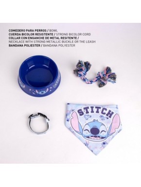 SET PARA MASCOTAS BIENVENIDA STITCH