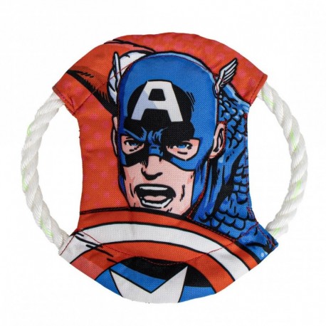 FRISBEE PARA PERRO CUERDA MARVEL