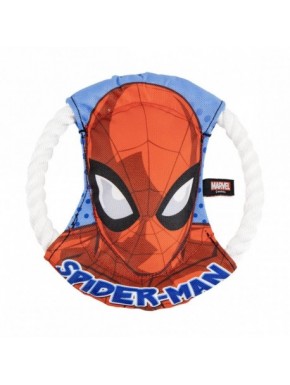 FRISBEE PARA PERRO CUERDA SPIDERMAN