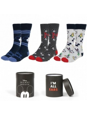 PACK CALCETINES 3 PIEZAS MICKEY