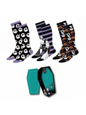 PACK CALCETINES 3 PIEZAS NIGHTMARE BEFORE CHRISTMAS