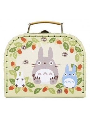 Mini maleta 12X15cm flores Mi vecino Totoro Ghibli