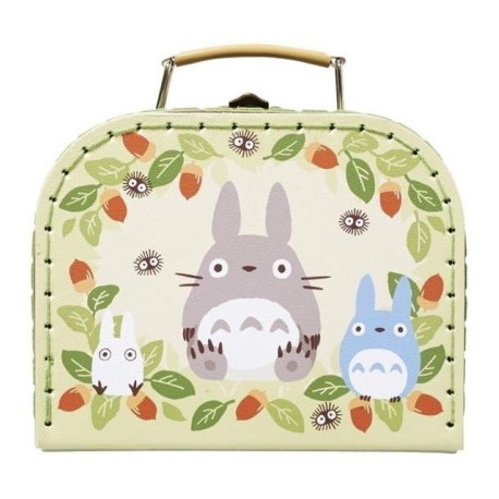Mini maleta 12X15cm flores Mi vecino Totoro Ghibli