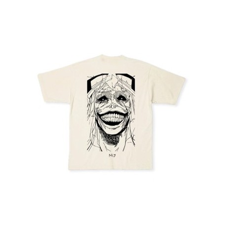 Camiseta Absolute being Solo Leveling beige Made In Japan