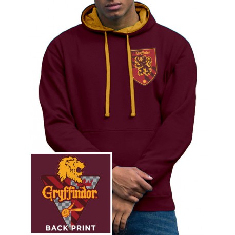 Sudadera Harry Potter Gryffindor con capucha