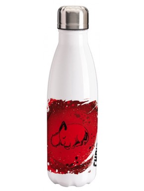 Botella metálica Pochita y Chainsaw Man