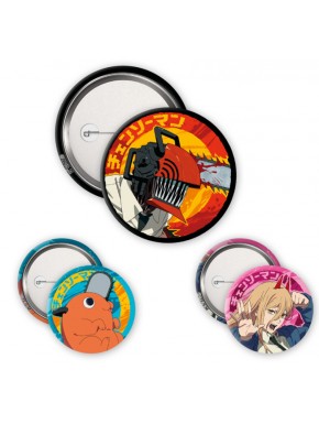 Set de chapas Chainsaw Man