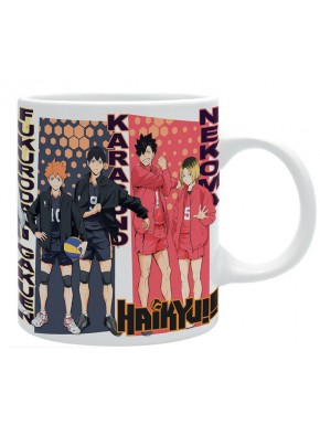 Taza 320 ml Rival teams Haikyu!!
