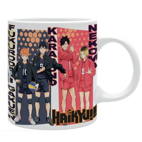 Taza 320 ml Rival teams Haikyu!!