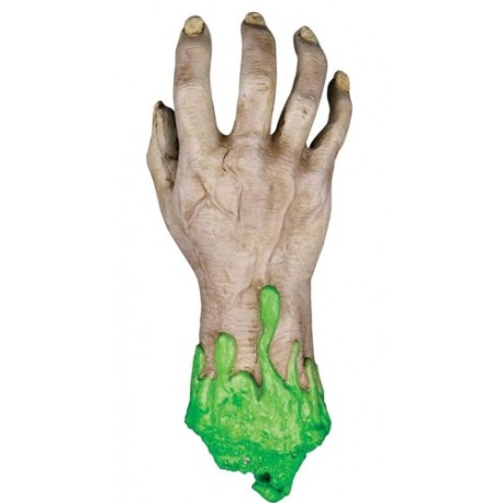 Decoración Mano Radioactiva
