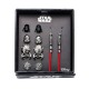 Set Pendientes Star Wars Imperio Galactico Simbolos