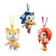 Set 3 adornos de Navidad Sonic
