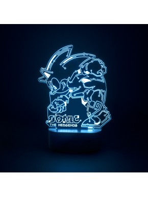 Lampara Led De Mesa Sonic Speed Circuit