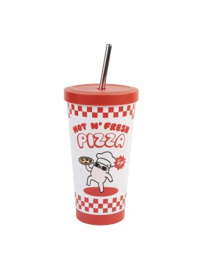 Vaso De Acero Con Pajita Ketnipz