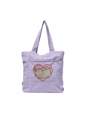 Bolso De Tela Premium Pusheen Moments