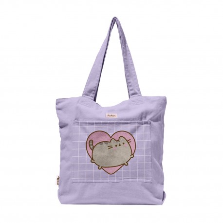 Bolso De Tela Premium Pusheen Moments