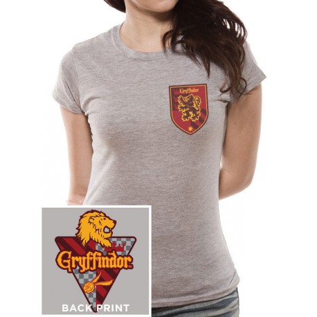 T-Shirt Girl Gryffindor Harry Potter Quidditch