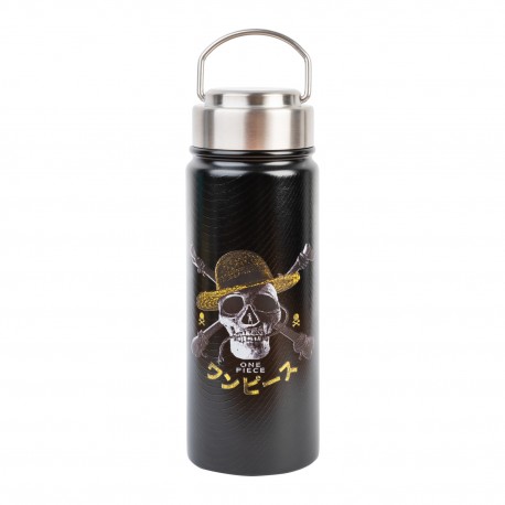 Botella Metalica Hot&Cold 550Ml One Piece Netflix