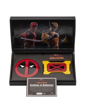 Set Pins Marvel Deadpool Y Lobezno Magneticos