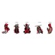 Set De 5 Pins Marvel Deadpool