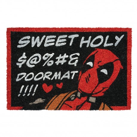 Felpudo Marvel Deadpool jurando