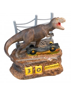 Calendario Perpetuo 3D T-Rex Jurassic Park