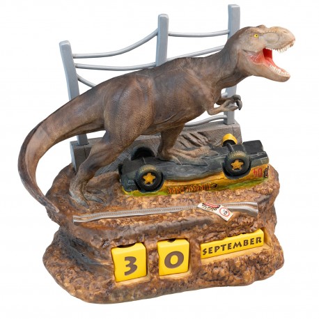 Calendario Perpetuo 3D T-Rex Jurassic Park