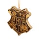 Set De 3 Adornos De Navidad Harry Potter-Snitch Dorada, Nimbus2000 Y Escudo Hogwarts