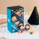 Set De 3 Adornos De Navidad Dc Comics-Superman, Wonder Woman Y Aquaman
