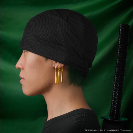 Bandana y aretes de Zoro - One Piece