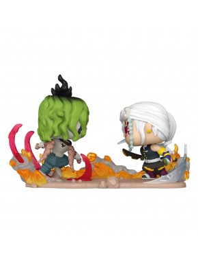 Figura POP Moments Vinyl Figuras Tengen Vs Gyutaro 9 cm Demon Slayer Kimetsu no Yaiba