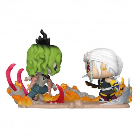 Figura POP Moments Vinyl Figuras Tengen Vs Gyutaro 9 cm Demon Slayer Kimetsu no Yaiba