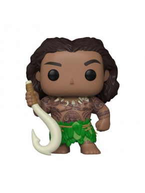 Moana 2 Figura POP! & Buddy Vinyl Maui with Fish Hook 9 cm
