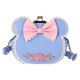 Bolso bandolera Minni Mouse cierre de beso y estampado de flores