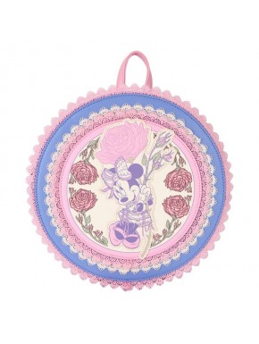 Mini Mochila Minnie Mouse con estampado de flores