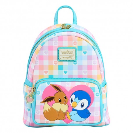 Pokemon by Loungefly Mochila Mini Piplup and Eevee