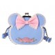 Bolso bandolera Minni Mouse cierre de beso y estampado de flores