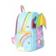 Mini mochila osos amorosos con paraguas arcoiris
