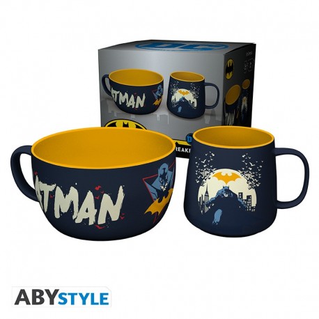 Set de desayuno Batman Iconic de DC Comics