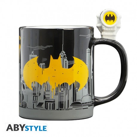 Taza Dc Comics Asa 3D Bat Signal & Batman