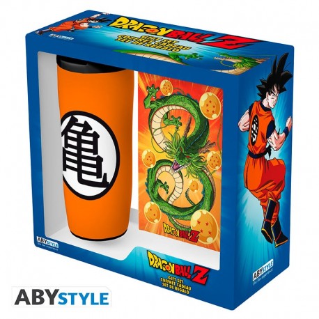 Dragon Ball Set De Regalo Taza Vaso Cuaderno